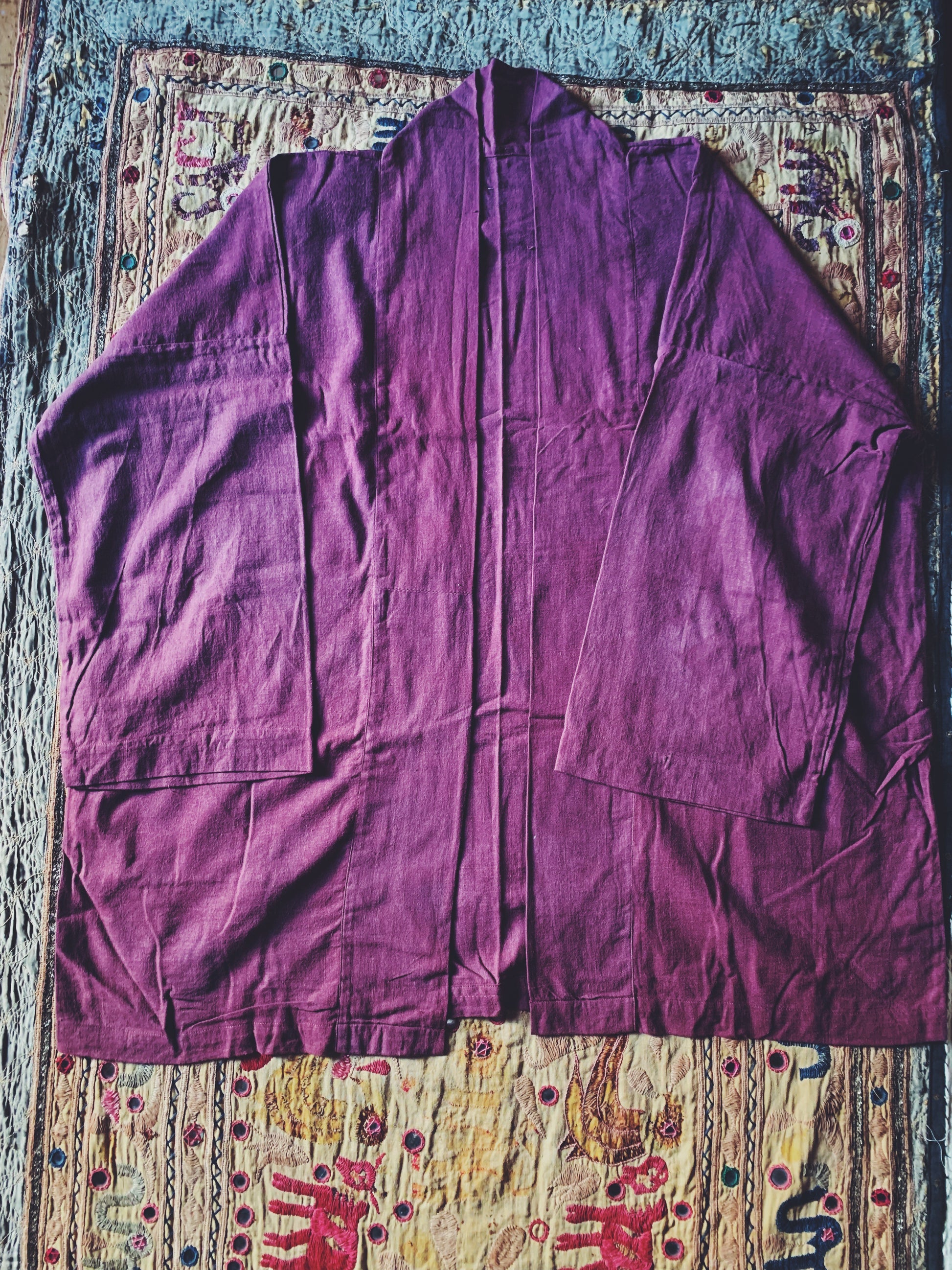WORN DOWN MAROON OUTERWEAR